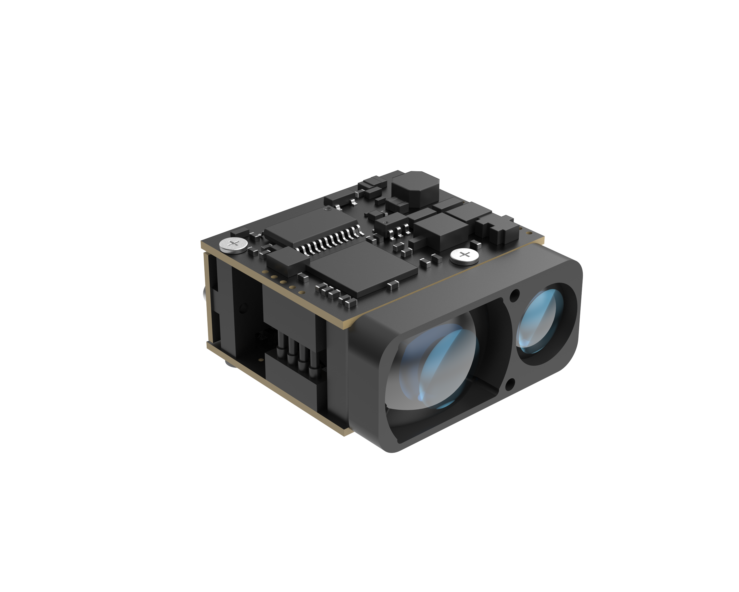 2000m Miniature Laser Ranging Module-TOF Tech, Class 1 Eye Safety, UART ...