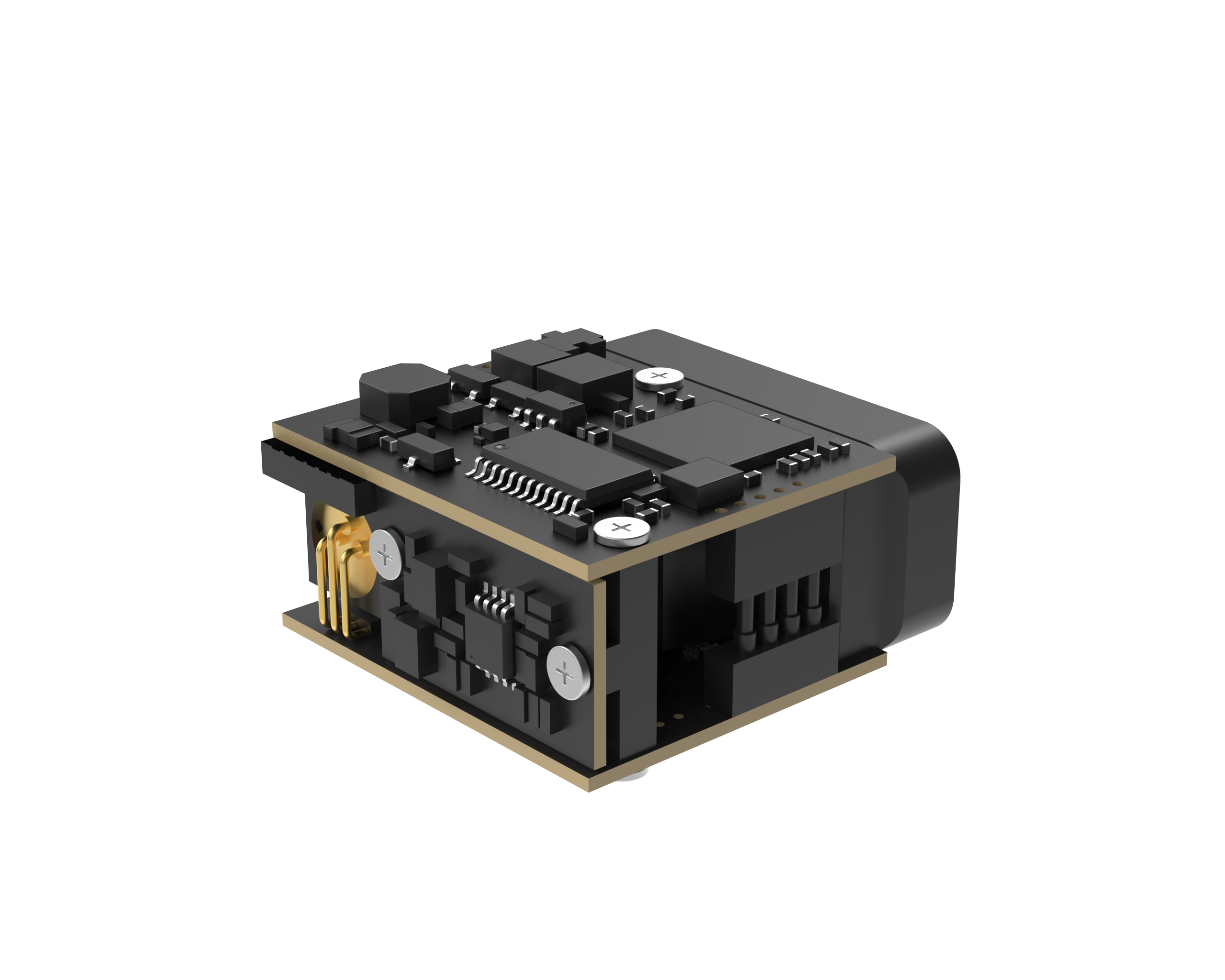 2000m Miniature Laser Ranging Module-TOF Tech, Class 1 Eye Safety, UART ...